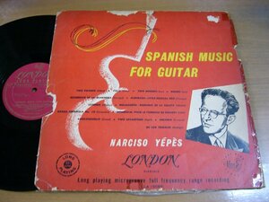 LPz979／【LLA.10089】ナルシソ・イエペス：ギターによるスペイン音楽集.