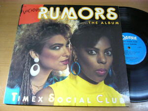 LPq954／【カナダ盤】TIMEX SOCIAL CLUB：VICIOUS RUMORS.