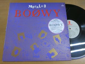 LP1397／BOOWY：MORAL+3 氷室京介/布袋寅泰.