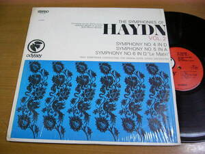 LPL663／【USA盤】ゴバーマン：ハイドン 交響曲第4.5.6番.
