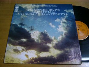 LP0056／【USA盤】ワルター：ブラームス 交響曲第4番.
