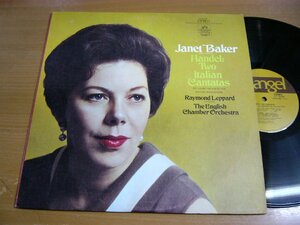 LPx977／【USA盤】JANET BAKER ジャネット・ベイカー：ヘンデル イタリアンカンタータ.