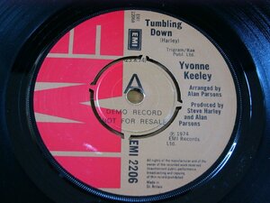 EPv483／【UK盤】YVONNE KEELEY：TUMBLING DOWN/LORETTA'S TALE.