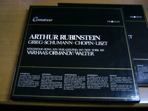BOXh24／【伊盤/2枚組】ルービンシュタイン：グリーグ/シューマン/ショパン/リスト ハリウッドボウル1939/フィラデルフィア1947 ～.