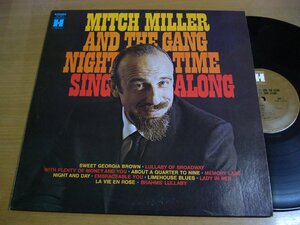 LPv629／【USA盤】MITCH MILLER ミッチミラー：NIGHT TIME SING ALONG.