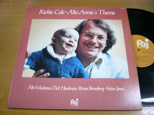 LP0124／RICHIE COLE リッチーコール：ALTO ANNIE'S THEME アルトアニーのテーマ.