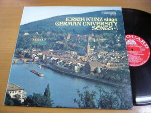 LPx343／エーリッヒ・クンツ：ドイツ学生の歌(上).