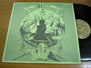 LPx344／エーリッヒ・クンツ：ローレライ ドイツ学生の歌ベストアルバム.