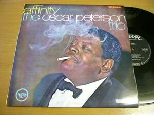 LPz441／【ペラジャケ/SMV-1001】OSCAR PETERSON オスカーピーターソン：AFFINITY アフィニティー.