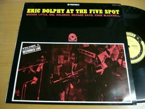 LPz430／【ペラジャケ/SMJ-7192】ERIC DOLPHY：FIVE SPOT ファイブスポットのエリックドルフィー 第2集.