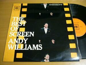 LPq005／【ペラジャケ】ANDY WILLIAMS アンディウィリアムス：スクリーンベスト.