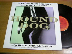 LPg507／ハウンドドッグ：KNOCK ME TONIGHT/BAD BOY BLUES.