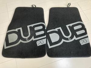 DUB カーマット　フロアマット　二枚セット