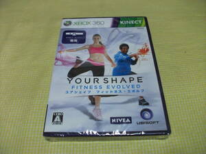 # unopened #XBOX360yua Shape fitness * evo rub