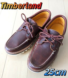 Timberland ティンバーランド デッキシューズ モヒカンシューズ vibramソール シャークソール 25cm