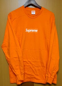 Box Logo L/S Tee （Orange） 20fw