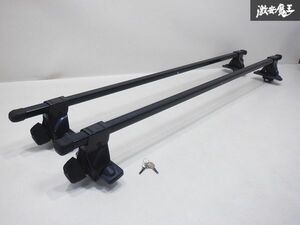 【鍵付】 CARMATE カーメイト INNO INSUT ルーフキャリア キャリア 2本 全長約138cm 約140cm 棚1E11