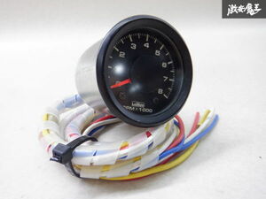 【希少!当時物!】 LAMCO 52Φ タコメーター 3 6 4気筒 8000rpm 回転計 ラムコ 軽 360cc 旧車 等に 棚2Z3