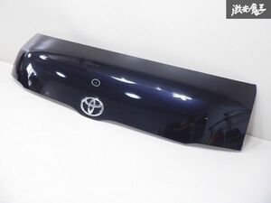 トヨタ純正 200系 ハイエース 標準 ナロー ボンネット フード パネル 青みがかったブラックメタリック系 エンブレム付 棚1D21