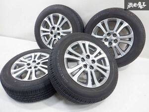 トヨタ純正 ホイール 15インチ 6J +45 PCD100 5穴 4本 DAYTON タイヤ付 195/65R15 プレミオ ウィッシュ ★ 棚1H21