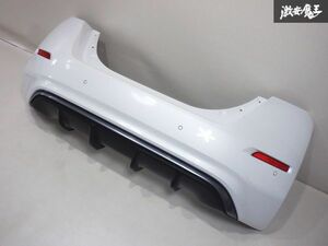 【センサー付】 日産純正 ZE1 リーフ LEAF リアバンパー 85022-5SK0H パールホワイト リフレクター付 棚2M