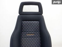 売り切り！RECARO レカロ LS-M インディーカラー ロゴオレンジ セミバケットシート セミバケ 底止め ● 棚2I3_画像2