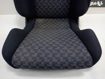 売り切り！RECARO レカロ LS-M インディーカラー ロゴオレンジ セミバケットシート セミバケ 底止め ● 棚2I3_画像3