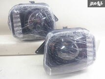 未使用 社外 JB23W ジムニー ハロゲン ヘッドライト ヘッドランプ プロジェクター LEDリング LEDウィンカー 左右 棚2M15_画像1