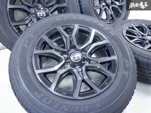 【美品】トヨタ純正 GUN125 ハイラックス GRスポーツ 18インチ ホイール 7.5J +30 265/60R18 4本 ★ 棚1I5