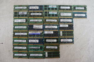 Y06/365 ノートPC メモリー DDR3 4G/2G/1G 計32枚 セット 動作未確認 現状品
