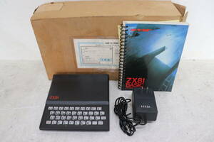 Y08/475 коробка, есть руководство пользователя sinclair раковина редкость ZX81 персональный компьютер хобби персональный компьютер 