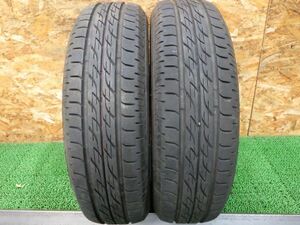 ブリヂストン NEXTRY 155/70R13 75S 2022年製 8.5分山【2本/夏タイヤ/13インチ/送料無料】