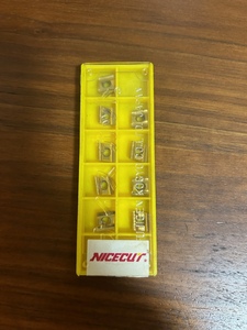 未使用品　送料無料　富士元工業 NICECUT フライス　チップ　C32GUX　9個