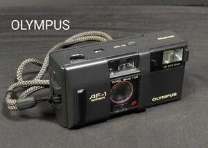 ★美品 オリンパス OLYMPUS AF-1 QUARTZDATE 35mm F2.8 ストラップ付き コンパクト フィルム カメラ 動作未確認 現状品 AF