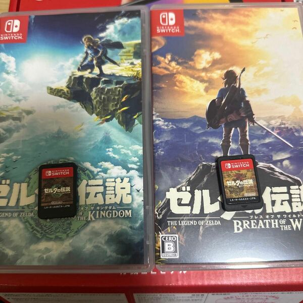 【switch】ゼルダの伝説　2本セット　まとめ売り