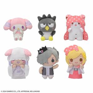 - genuine heaven ground .. compilation .- jig The g× Sanrio character z soft toy 6 kind Complete 