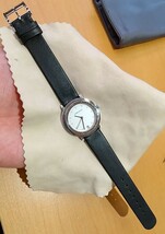 【通勤スタイルに最適】ジョージジェンセン DESIGN 2373 925スターリングシルバー ETA2892-A2 90年代スイス製 20年11月メーカーO/H明細_画像5