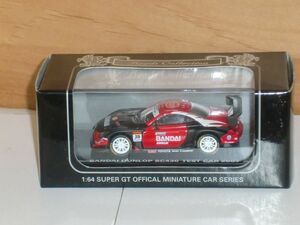 1/64 京商 Beads Collection BANDAI DUNLOP SC430 TEST CAR 2007 No.35