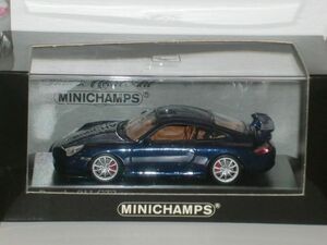 ■1/43 MINICHAMPS Porsche 911 GT3 2003 青