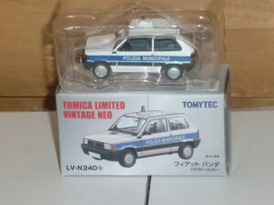 TOMICA LIMITED VINTAGE NEO LV-N240a フィアット パンダ パトロールカー