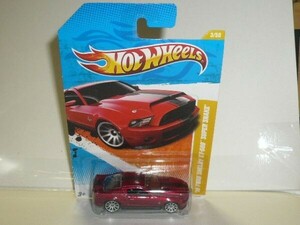 HotWheels 右下003 '70 FORD SHELBY GT-500 SUPER SNAKE 赤