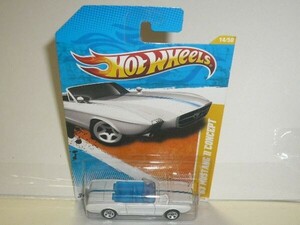 HotWheels 右下014 '63 MUSTANG Ⅱ Concept 白