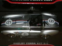 1/43 京商 SHELBY COBRA 427S/C No.6 銀_画像2