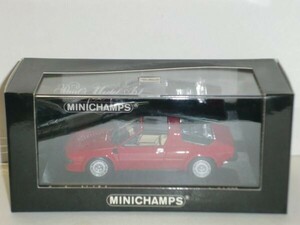 ☆1/43 MINICHAMPS Lamborghini Jalpa 1981 赤