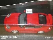 1/43 Mini Champs Porsche 911 GT3 2003 赤_画像2