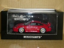 1/43 Mini Champs Porsche 911 GT3 2003 赤_画像1