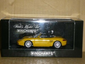 1/43 MINICHAMPS Porsche Boxster S 2002 黄
