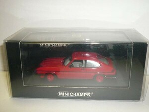 ☆1/43 MNICHAMPS Ford CapriⅢ 1982 赤