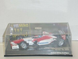 ☆1/43 MINICHAMPS PANASONIC TOYOTA RACING 1st World CHAMPIONSHIP POINT AUSTRALIA GP2002