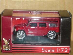 1/72 yatming HUMMER H2 赤